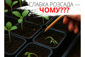 Типові помилки розсади