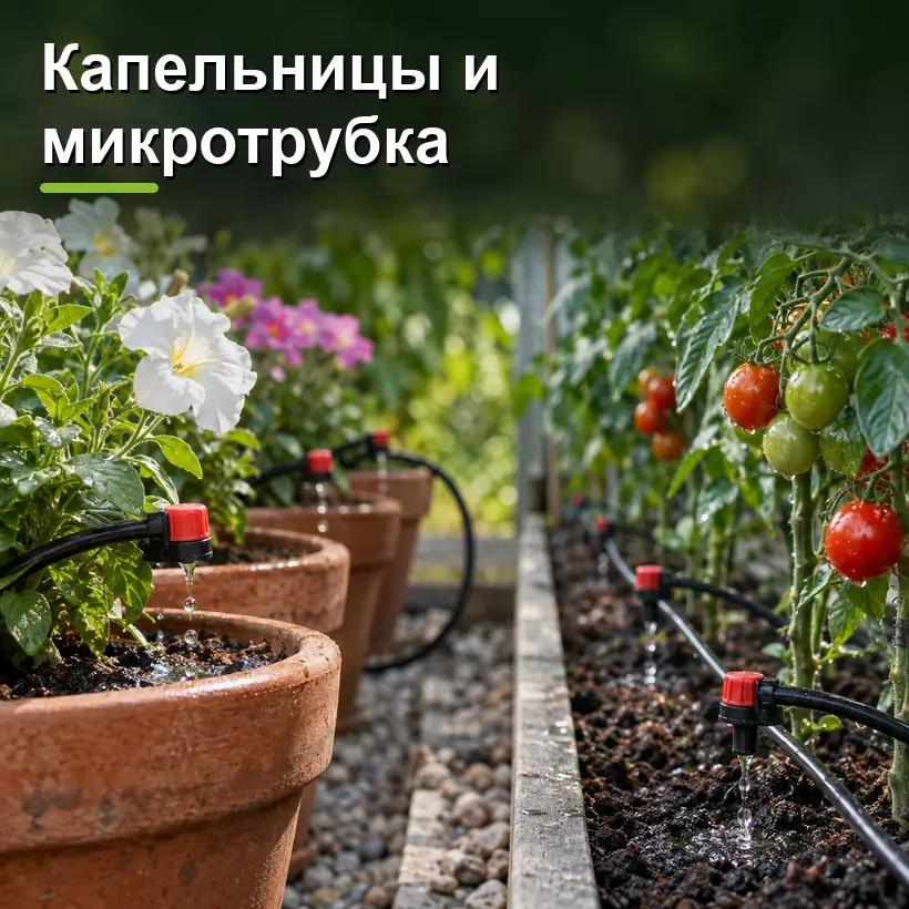 Капельницы и микротрубка