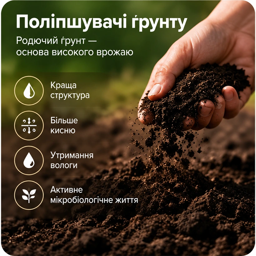 Поліпшувачі ґрунту