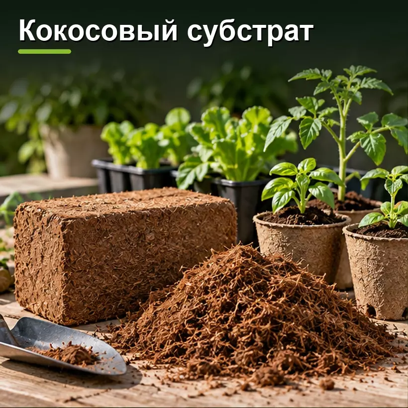 Кокосовый субстрат