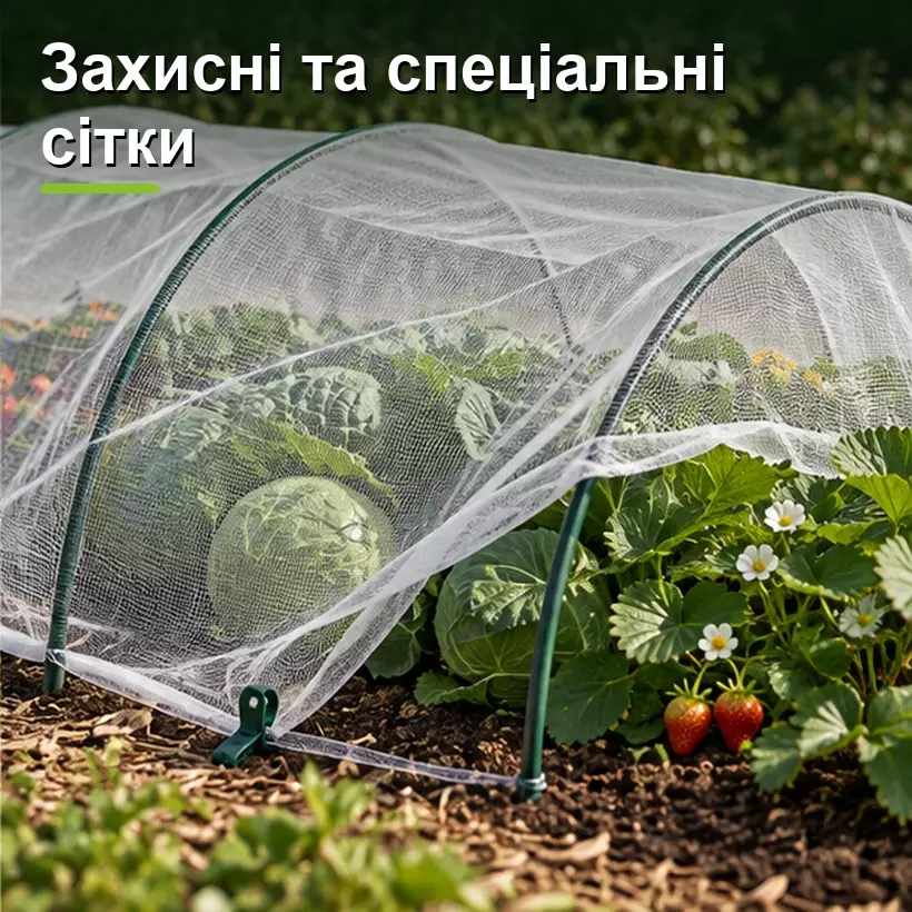 Захисні та спеціальні сітки