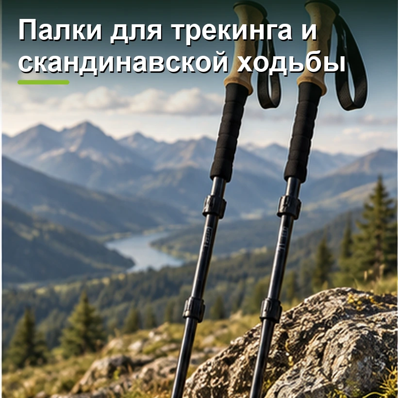 Палки для трекинга и скандинавской ходьбы