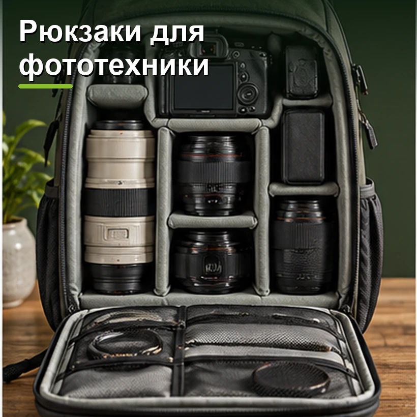 Рюкзаки для фототехники