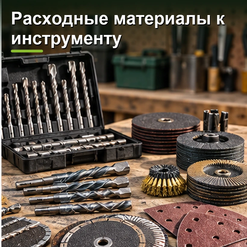Расходные материалы к инструменту