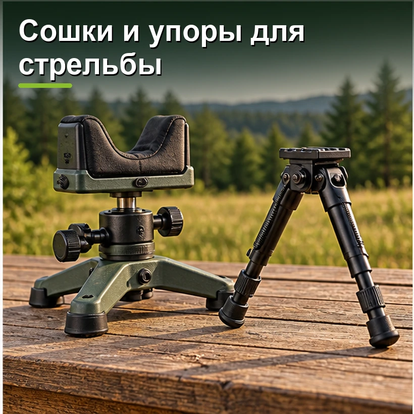 Сошки и упоры для стрельбы