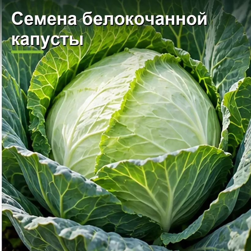 Семена белокочанной капусты