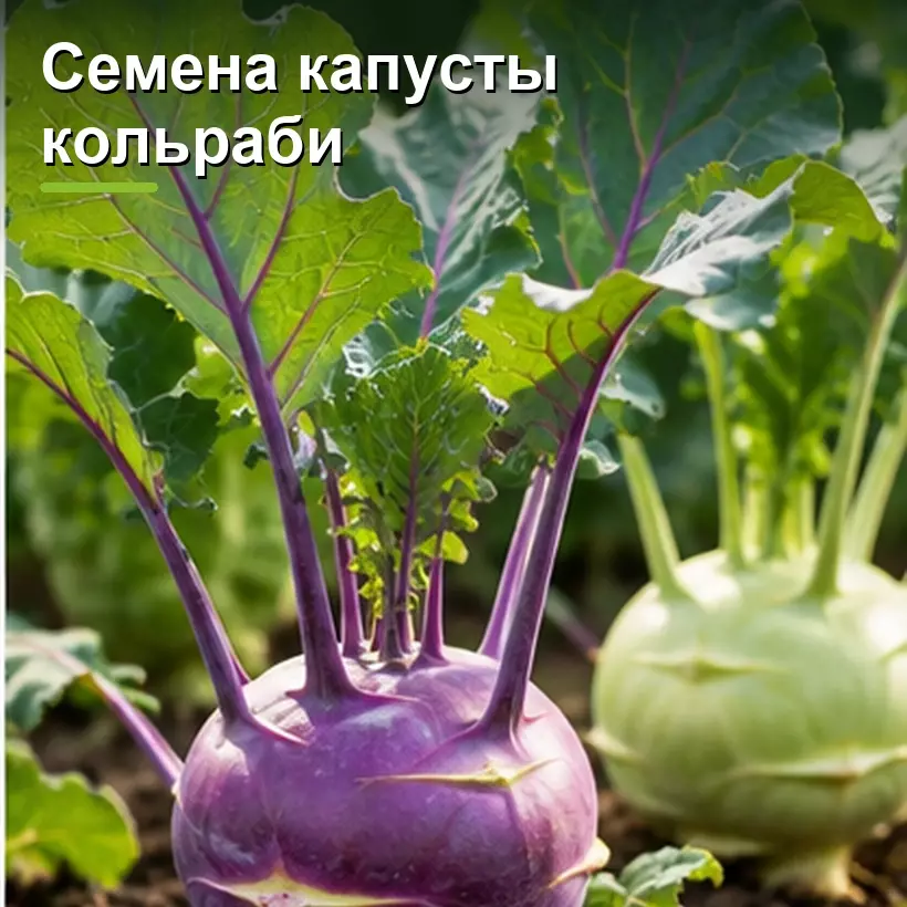 Семена капусты кольраби
