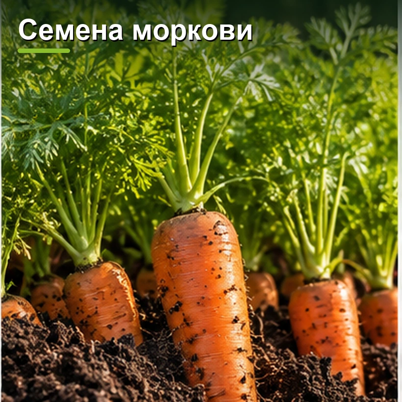 Семена моркови