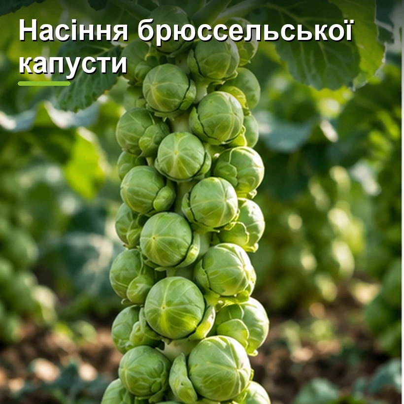 Насіння брюссельської капусти