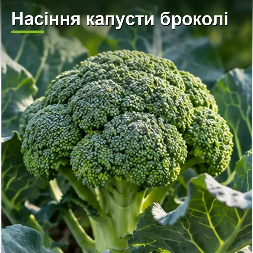 Насіння капусти броколі