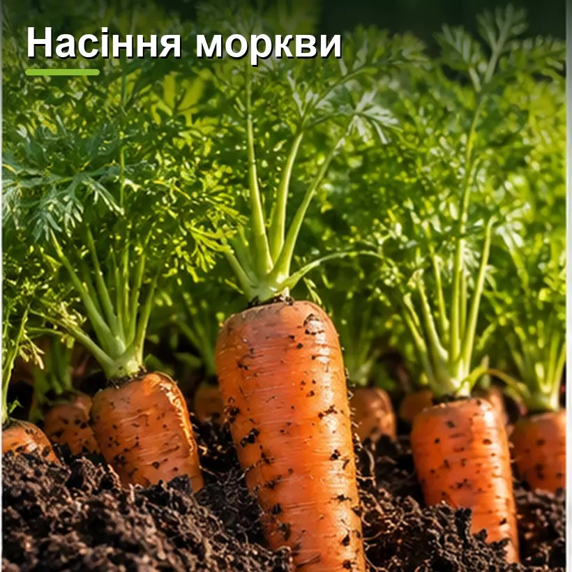 Насіння моркви