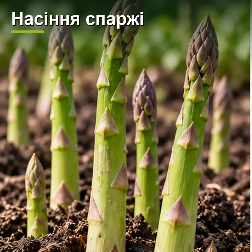 Насіння спаржі