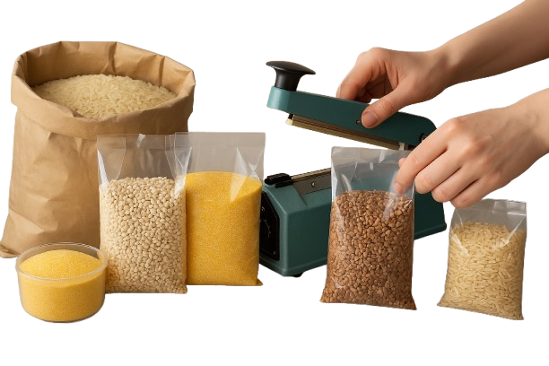Фасовка круп и сыпучих товаров