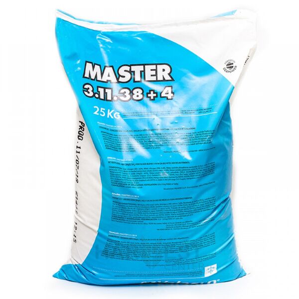 МАСТЕР NPK 3.11.38+4 / MASTER NPK 3.11.38+4 - комплексное минеральное удобрение, Valagro