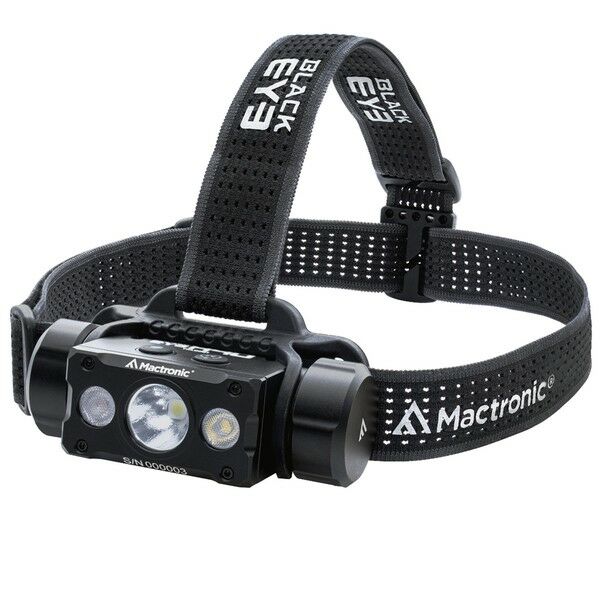 Фонарь налобный Mactronic Black Eye H40 (4000 Lm) Cool White/Red LED Rechargeable Type-C (THL0061)