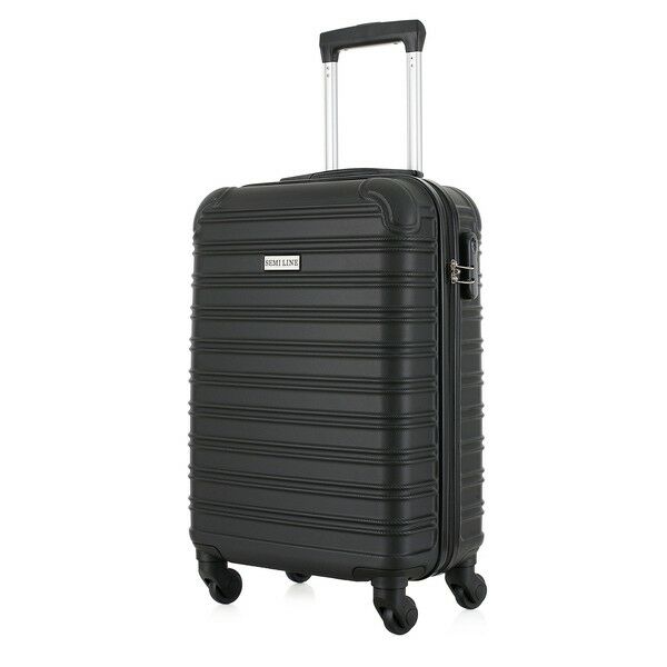 Чемодан Semi Line 20" (S) Black (T5953-1)