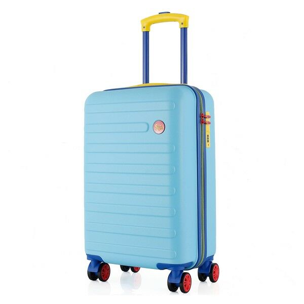 Чемодан Semi Line 20" (S) Blue (T5844-1)
