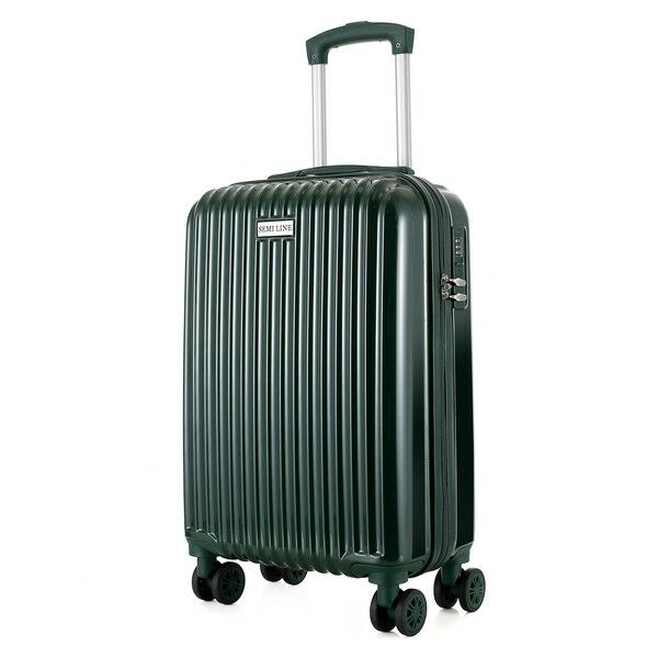 Чемодан Semi Line 20" (S) Dark Green (T5948-1)