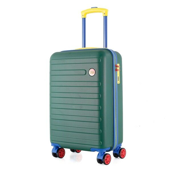 Чемодан Semi Line 20" (S) Green (T5846-1)