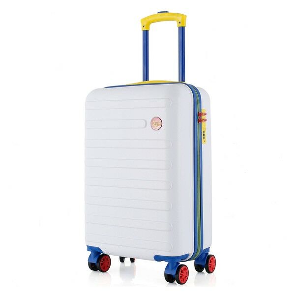 Чемодан Semi Line 20" (S) White (T5842-1)