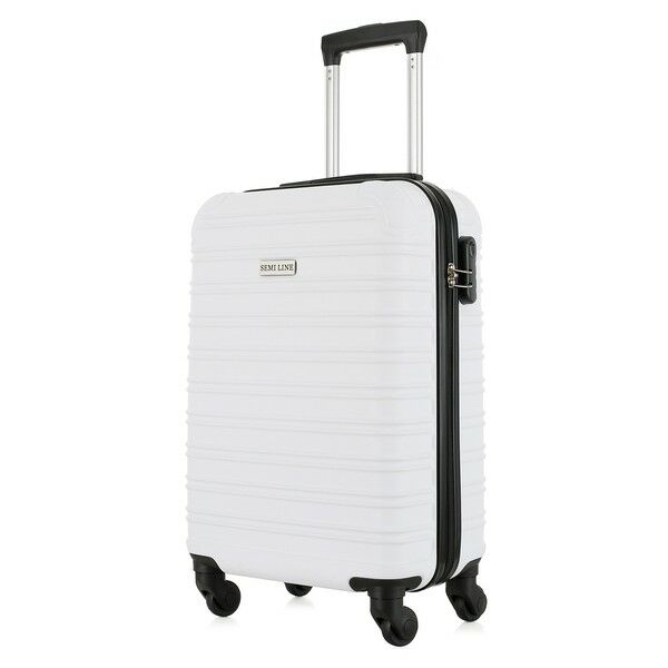 Чемодан Semi Line 20" (S) White (T5952-1)