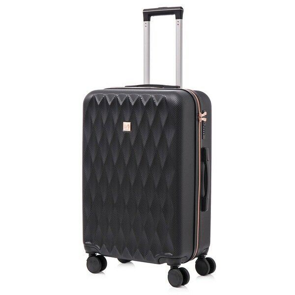 Чемодан Semi Line 24" (M) Black (T5722-3)