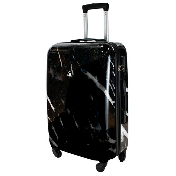 Чемодан Semi Line 24" (M) Black Marble (T5730-2)