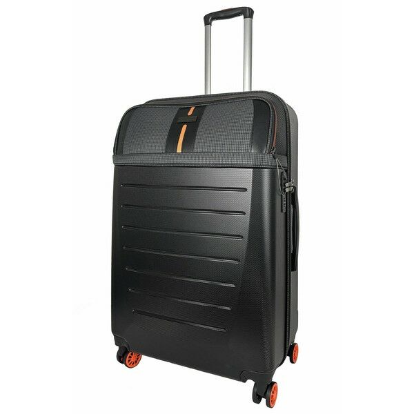 Чемодан Semi Line 28" (L) Black/Orange Line (T5734-3)