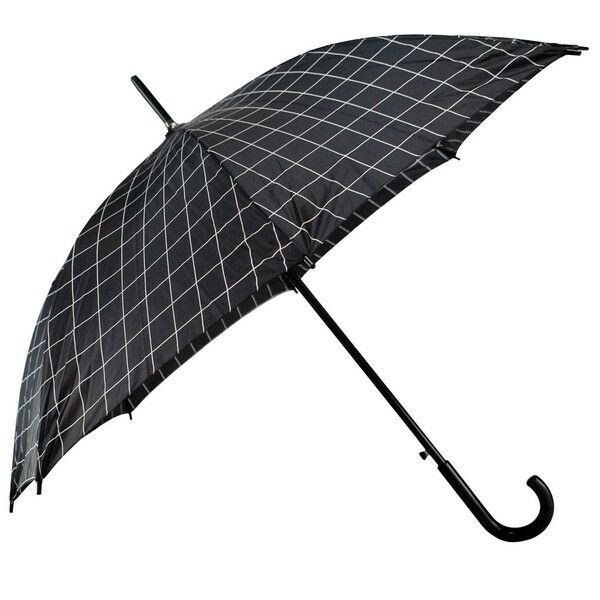 Зонт Semi Line Grid Black (L2037-5)