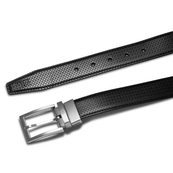 Ремень мужской кожаный Semi Line Black/Brown (P8232-0 XL)