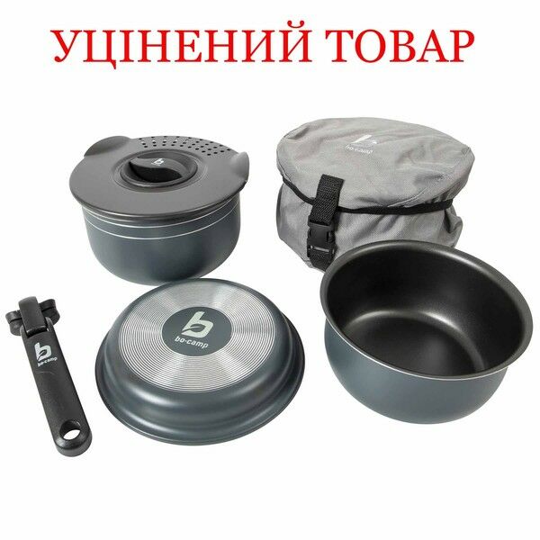 Набор посуды Bo-Camp Trekking 5 Pieces Anthracite (2300351) Discounted