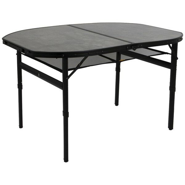Стол Bo-Camp Northgate Oval 120x80 cm Black/Grey (1404187)