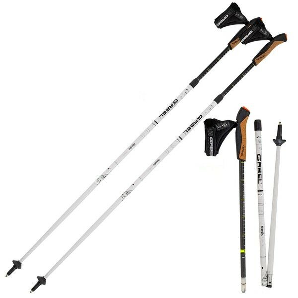 Палки для скандинавской ходьбы Gabel Nordic Revo Alu Carbon (7009351340000)