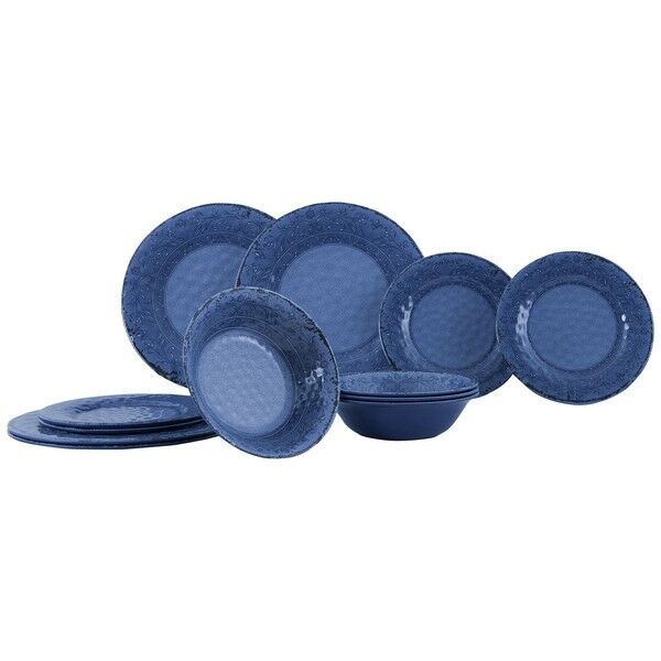 Сервиз столовый Gimex Tableware Stone 12 Pieces 4 Person Azure (6917104)