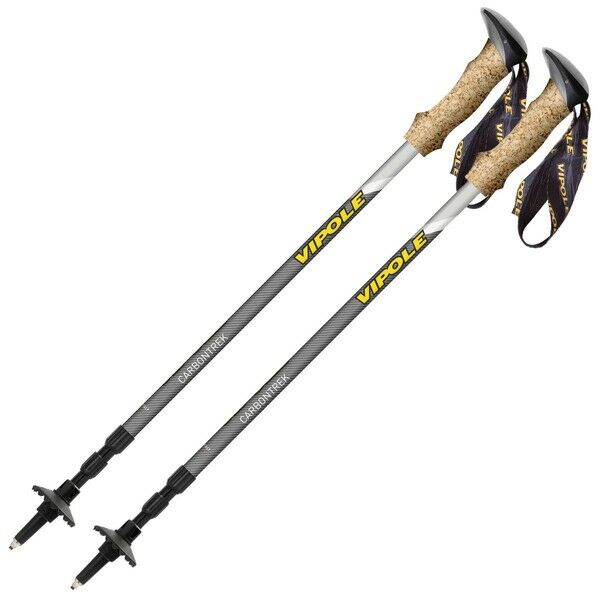 Палки треккинговые Vipole Carbontrek Cork DLX (S25 02)