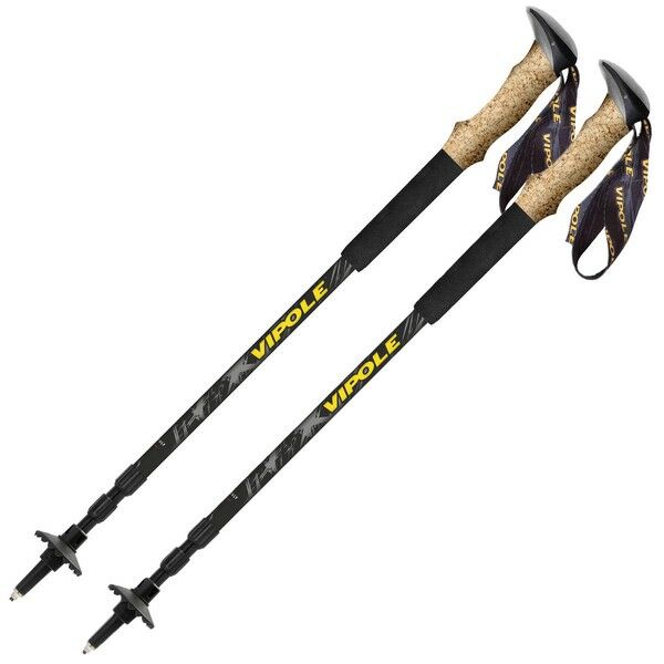 Палки треккинговые Vipole Discovery Cork DLX (S25 12)