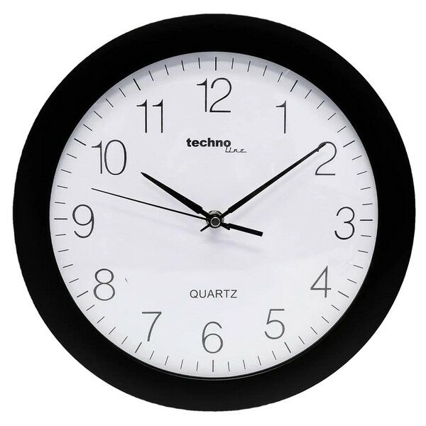 Часы настенные Technoline WT7000 Black (WT7000 schwarz)