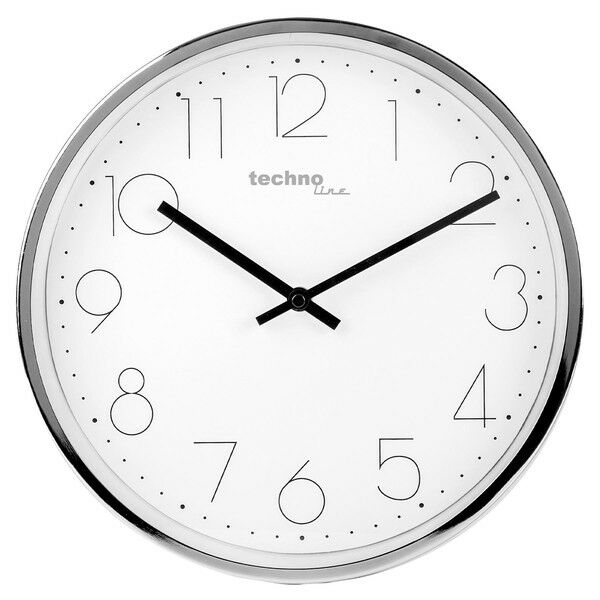 Часы настенные Technoline WT7210 White/Silver (WT7210)