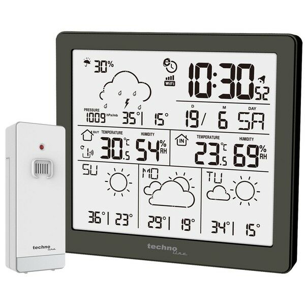 Метеостанція Technoline DirektWetter WD2200 Graphite (WD2200)