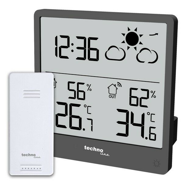 Метеостанция Technoline WS9138 Graphite (WS9138)