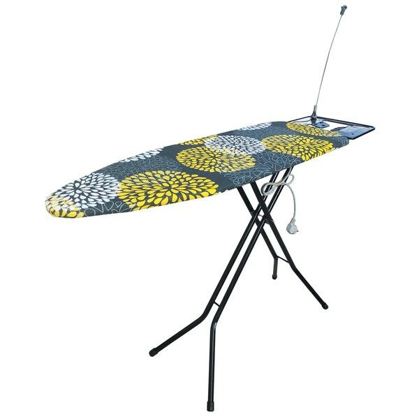 Доска гладильная Casa Si Superstandard Electric 120x38 Black Firework (CS95151G387)