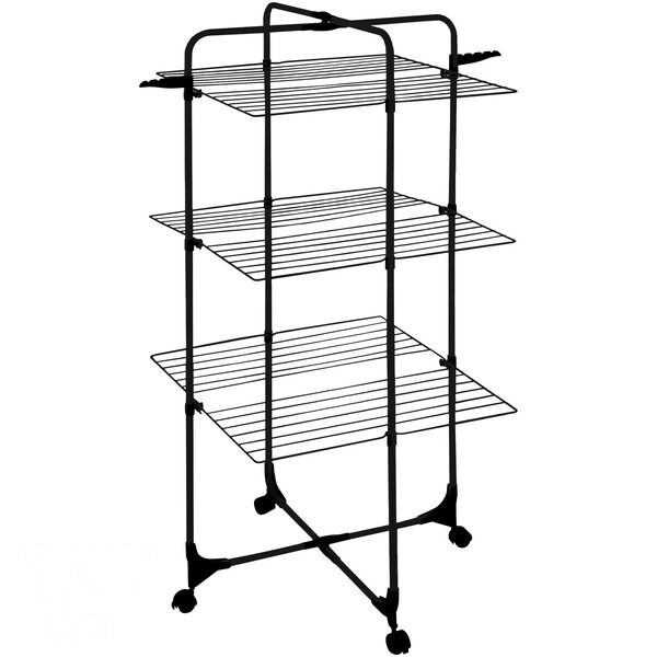 Сушилка для белья напольная Casa Si Exo 3 Black (CS92165H04H)
