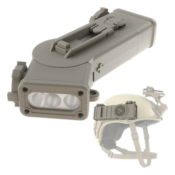 Фонарь налобный Mactronic Storm 1LP (100 Lm) White/Red/Green/Blue/IR LED (THL0051)