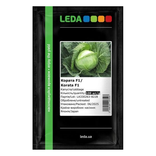 КОРАТА F1 / KORATA F1 — семена белокочанной капусты, LEDA