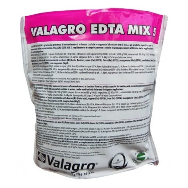 ВАЛАГРО EDTA 5SG / VALAGRO EDTA 5SG - водорастворимое комплексное удобрение с микроэлементами, Valagro