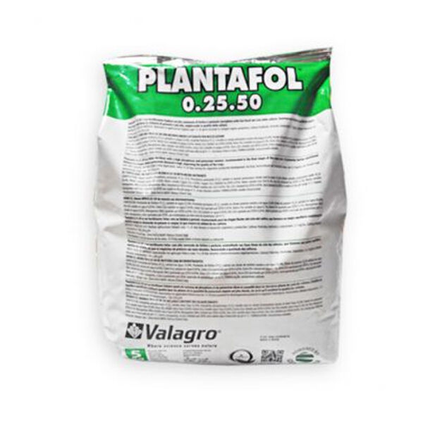 ПЛАНТАФОЛ NPK 0+25+50 / PLANTAFOL NPK 0+25+50 - комплексное минеральное удобрение, Valagro