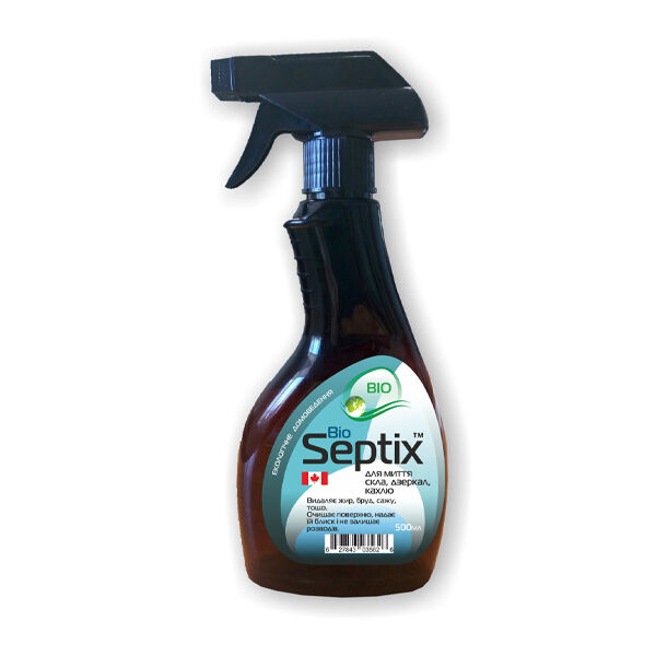 BIO SEPTIX - для миття скла, дзеркал, кахлю, Санекс
