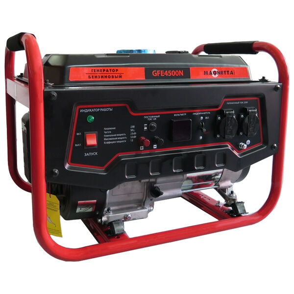 Генератор бензиновий GFE4500N - 2,8/3,0 кВт, MAGNETTA