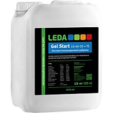 LEDA GEL START 10-40-20+TE - гелевое удобрение, LEDA