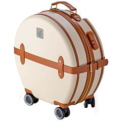 Чемодан Semi Line 20" (S) Ecru/Brown (T5670-2)